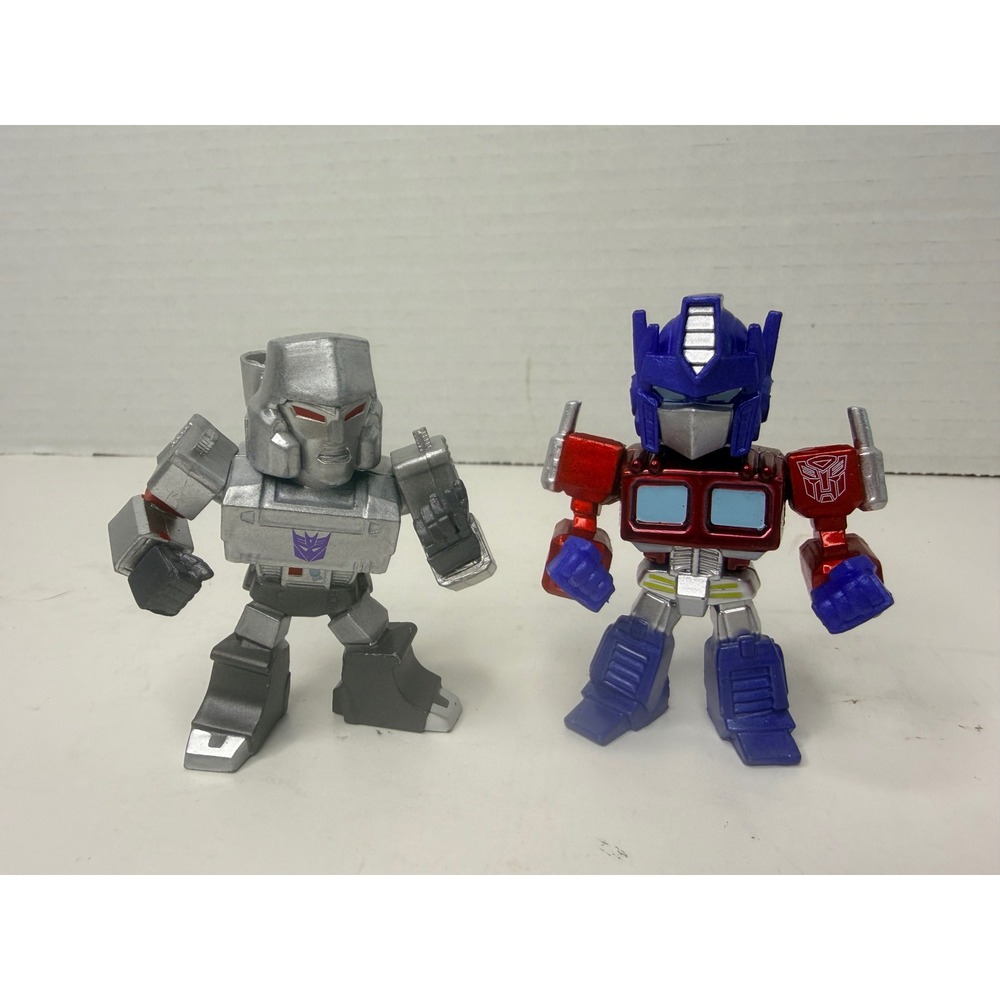 Transformers Jada Toys Nano Metalfigs Optimus Prime Megatron Die-Cast Figures